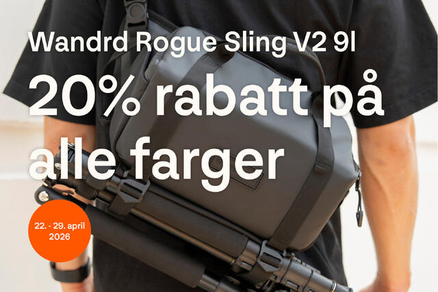 Tilbud på Wandrd fotobagger